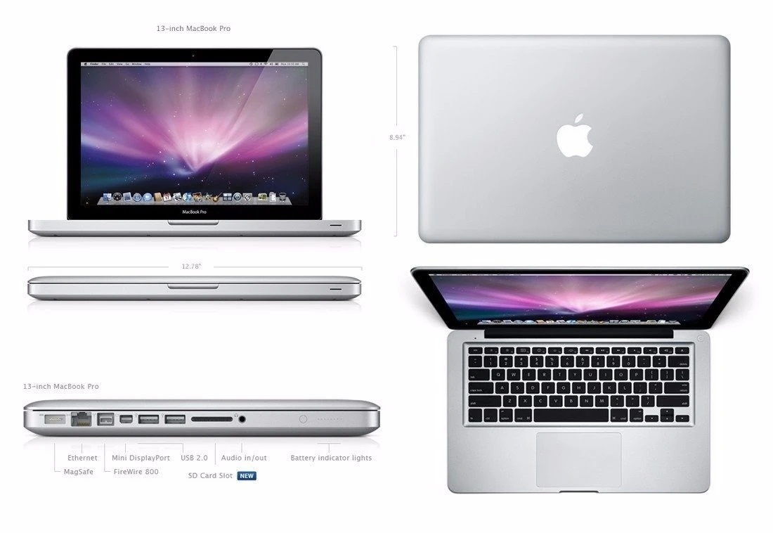 macbook apple a1278