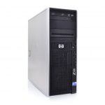 HP Z400 WORKSTATION XEON QUAD CORE W3520 2.66GHZ 8GB RAM 160GB HDD DVD...