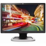 HP L2245W 22-INCH WIDESCREEN LCD MONITOR WITH VGA CABLE AND POWER LEAD