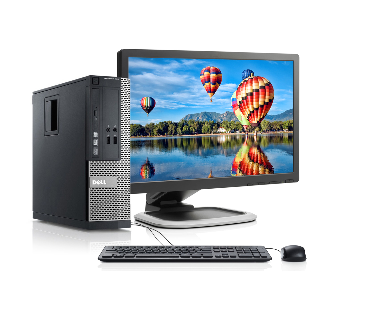Dell Optiplex 390 SFF Desktop Intel Core i5-2400 (2nd Gen) 3.10GHz 4GB RAM 250GB HDD Windows 10 Home (UPGRADES AND MONITORS AVAILABLE)