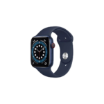 Apple Watch Series 6 44mm Cellular Blue Aluminum with Deep Navy Sports Band