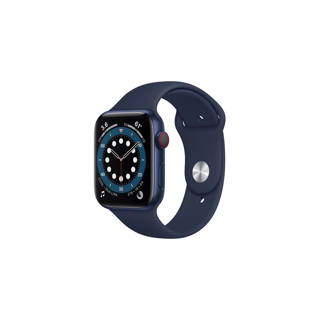 Apple Watch Series 6 44mm Cellular Blue Aluminium with Deep Navy Sports Band