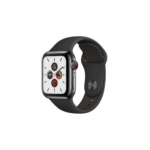 Apple Watch Series 5 40mm Cellular Space Gray Stainless Steel with Bla...